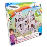 Castello di cartone per bambini e bambine